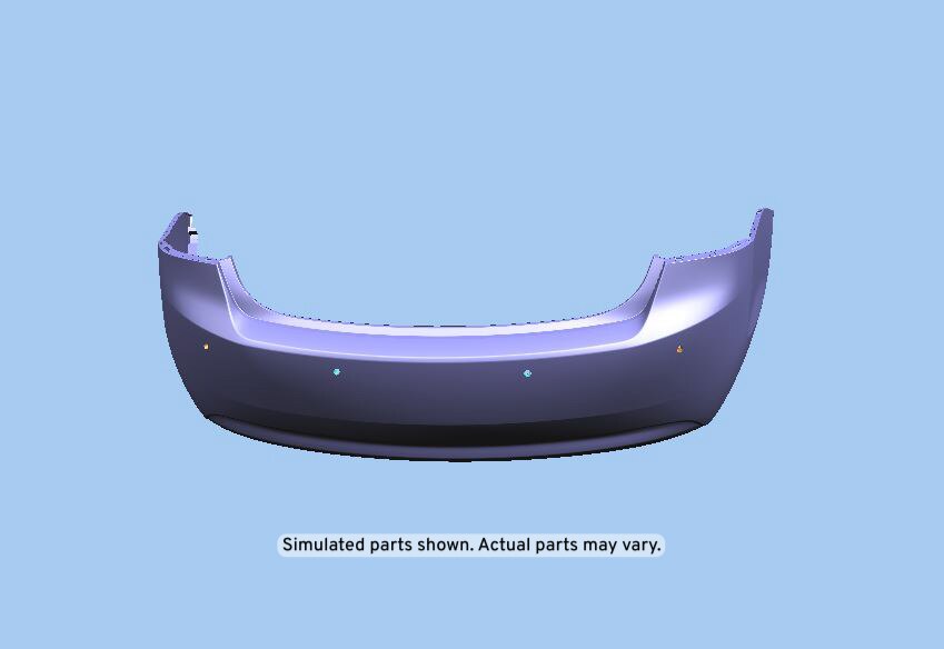 GM Genuine Parts Rear Bumper Cover