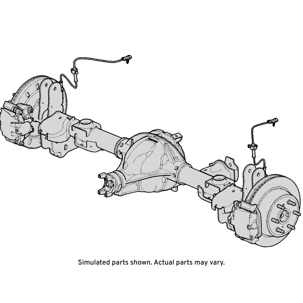 GM Genuine Parts Rear Axle