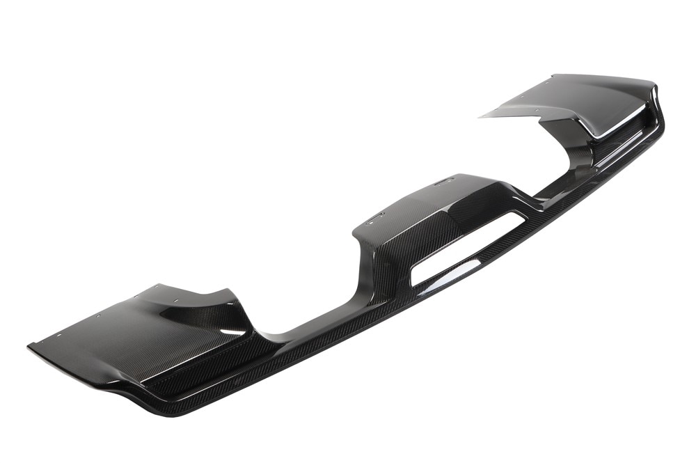 GM Genuine Parts Carbon Fiber Rear Bumper Fascia Diffuser