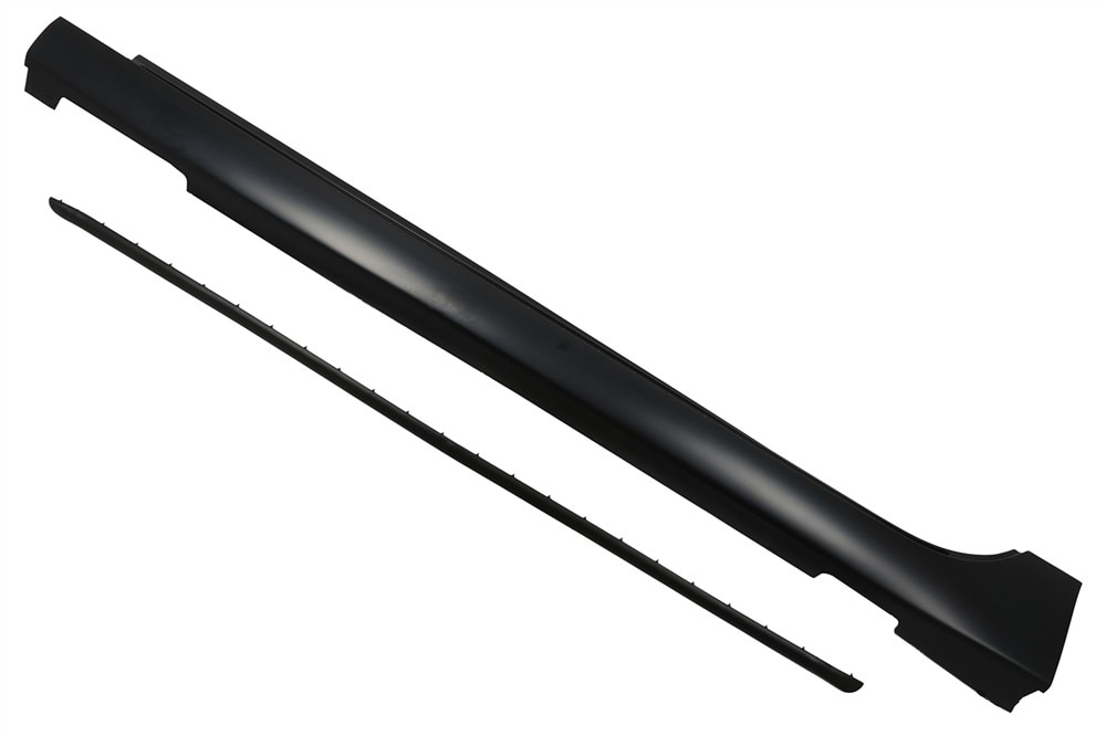 GM Genuine Parts Primed Driver Side Rocker Panel Molding with Weatherstrip