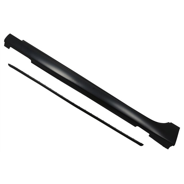 GM Genuine Parts Primed Driver Side Rocker Panel Molding with Weatherstrip