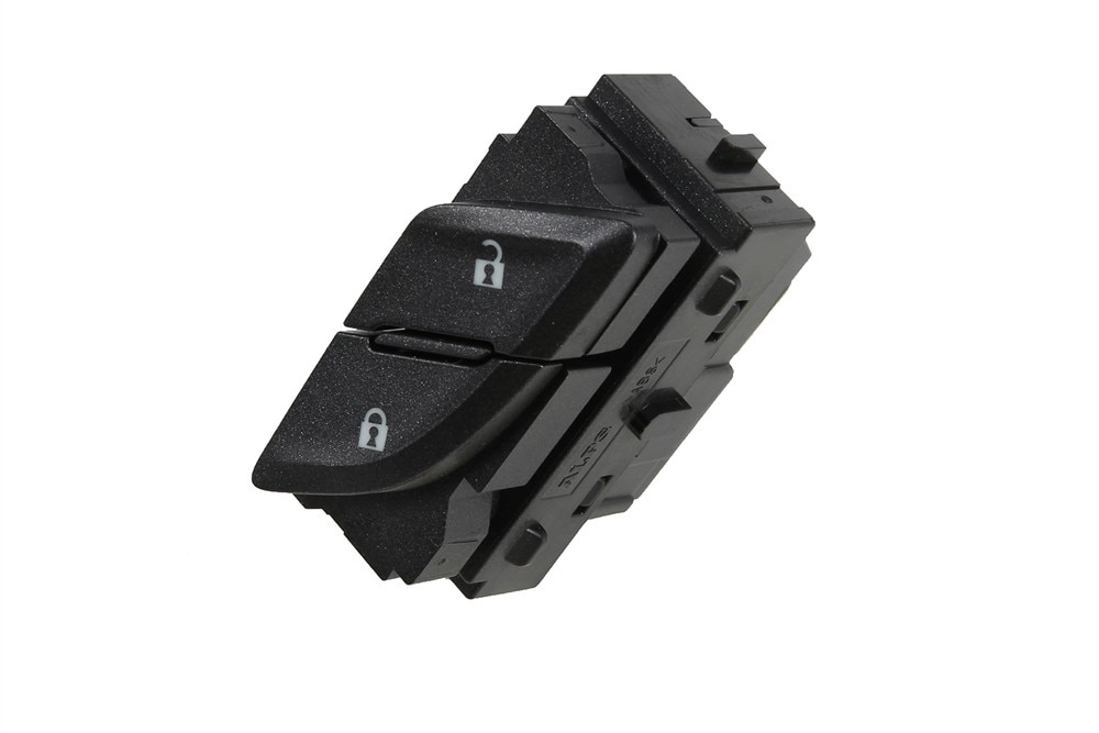GM Genuine Parts Black Carbon Metallic Driver Side Door Lock Switch