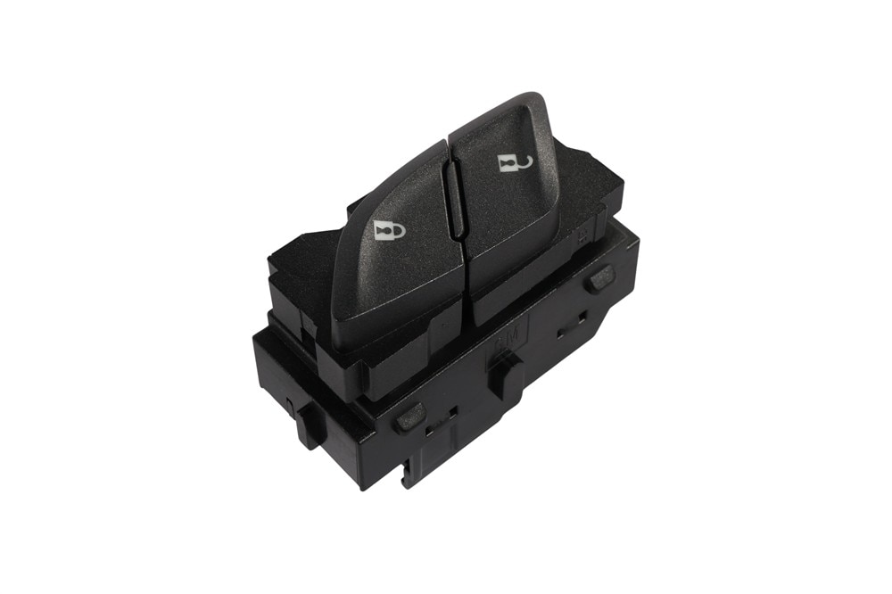 GM Genuine Parts Black Carbon Metallic Passenger Side Door Lock Switch