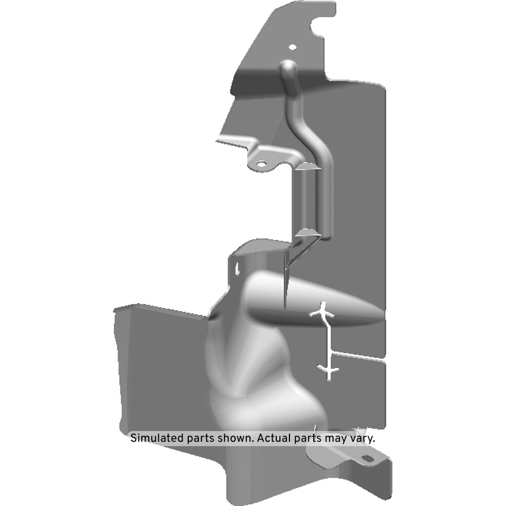 GM Genuine Parts Driver Side Radiator Air Side Deflector