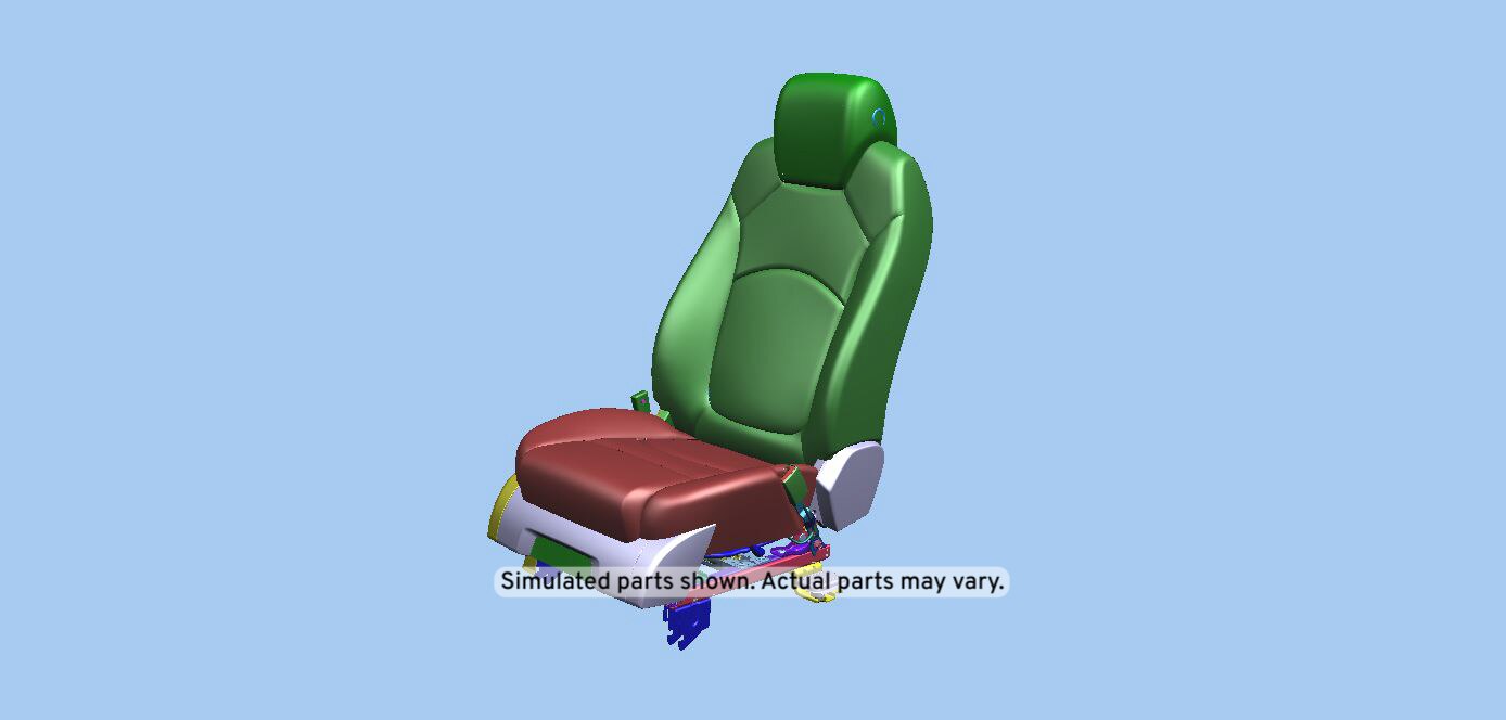 GM Genuine Parts Dune Passenger Seat