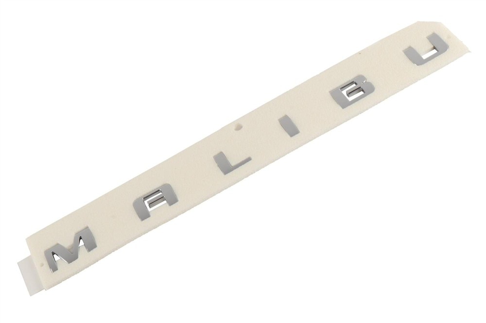 GM Genuine Parts Front Side Door Malibu Name Plate