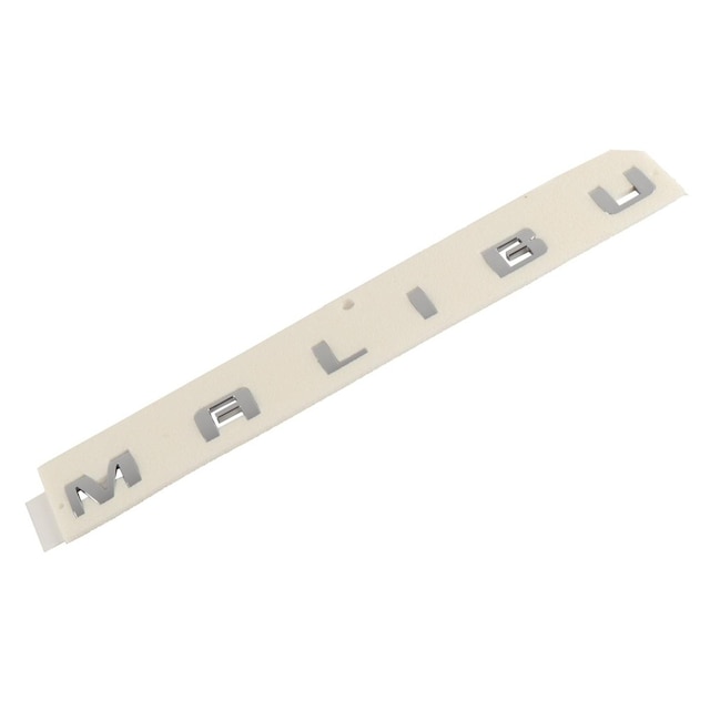 GM Genuine Parts Front Side Door Malibu Name Plate
