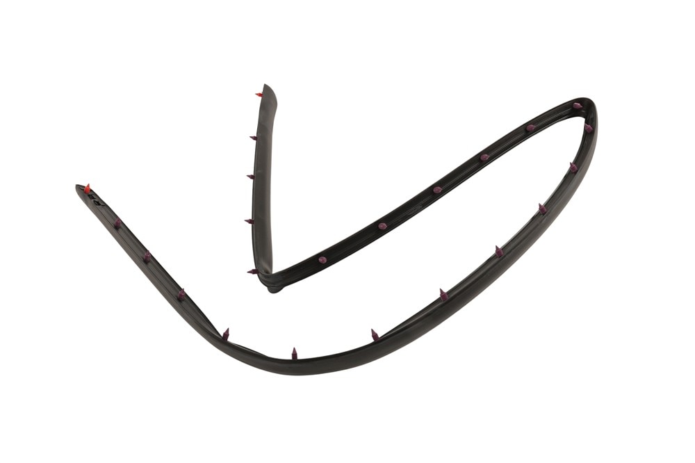GM Genuine Parts Front and Rear Driver Side Door Lower Auxiliary Weatherstrip