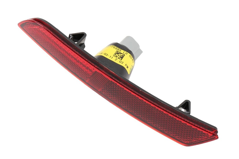 GM Genuine Parts Red Rear Driver Side Fascia Auxiliary Signal Lamp