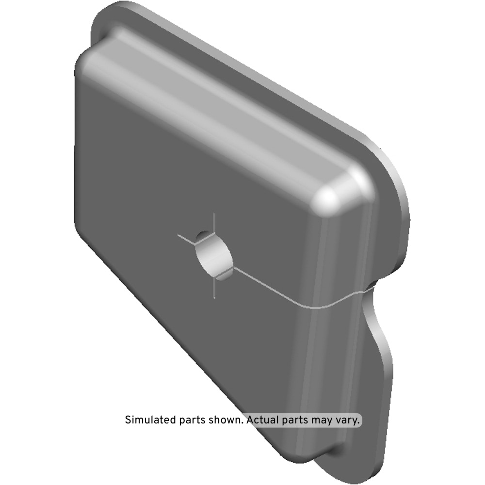 GM Genuine Parts Driver Side Body Hinge Pillar Sound Insulator