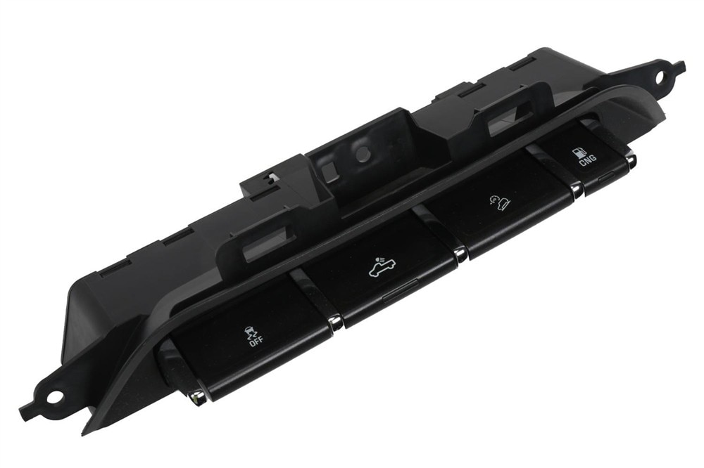 GM Genuine Parts Black Carbon Metallic Vehicle Stability Control System Switch