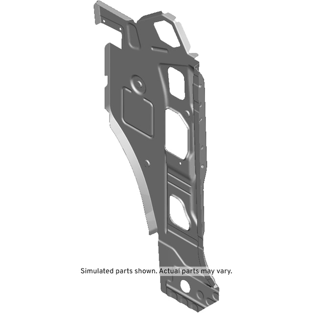 GM Genuine Parts Driver Side Body Hinge Pillar Inner Panel
