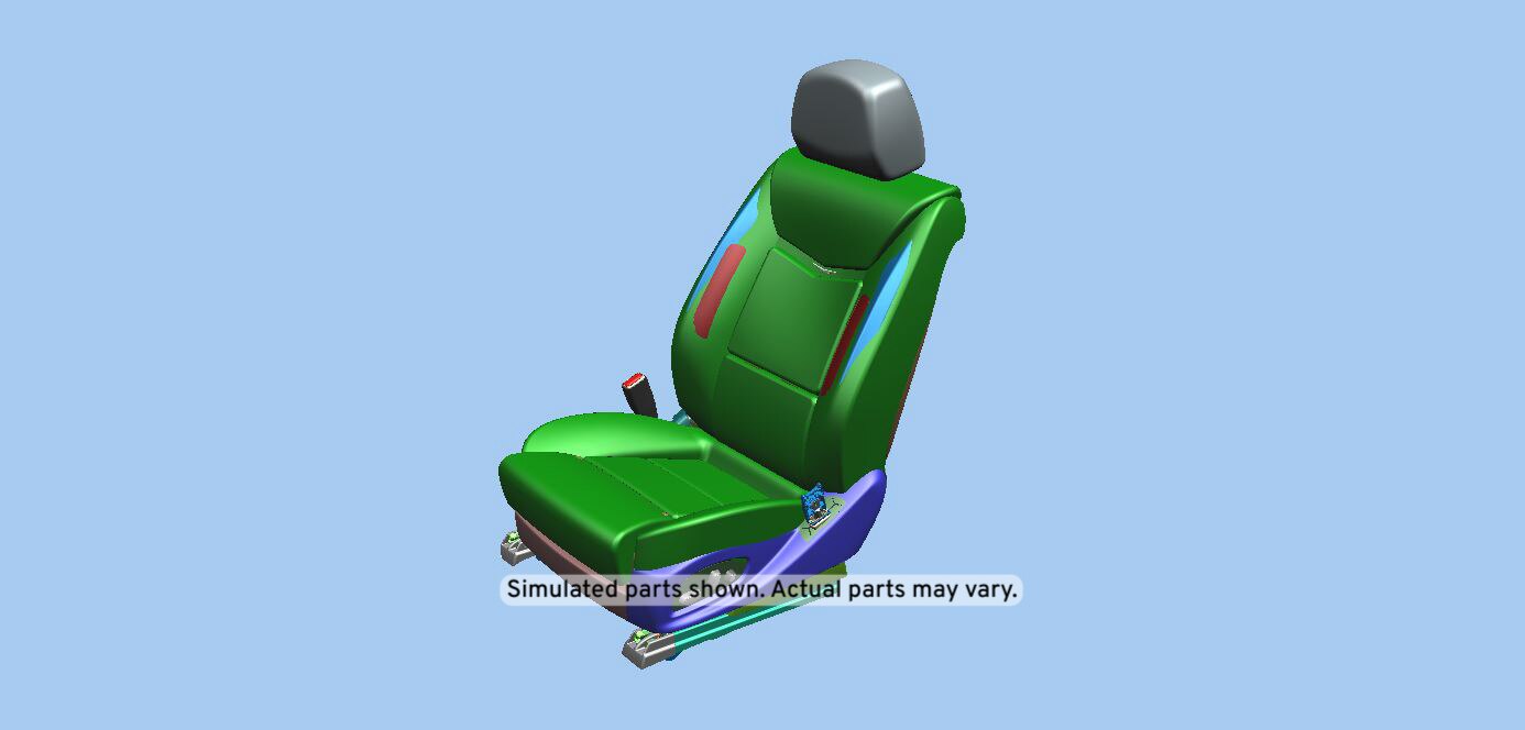 GM Genuine Parts Shale Driver Seat