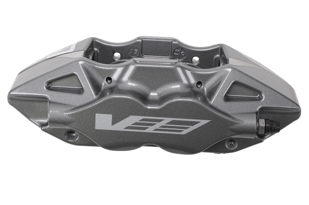 GM Genuine Parts Argent Rear Driver Side Disc Brake Caliper Assembly
