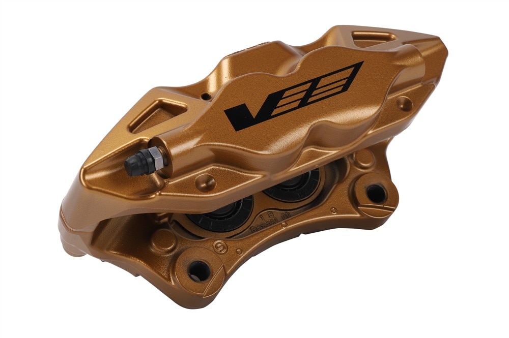 GM Genuine Parts Gold Rear Passenger Side Disc Brake Caliper Assembly