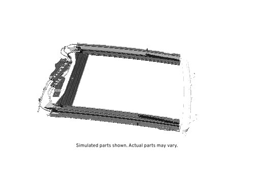 GM Genuine Parts Sunroof Frame | 23131838 | GM Parts
