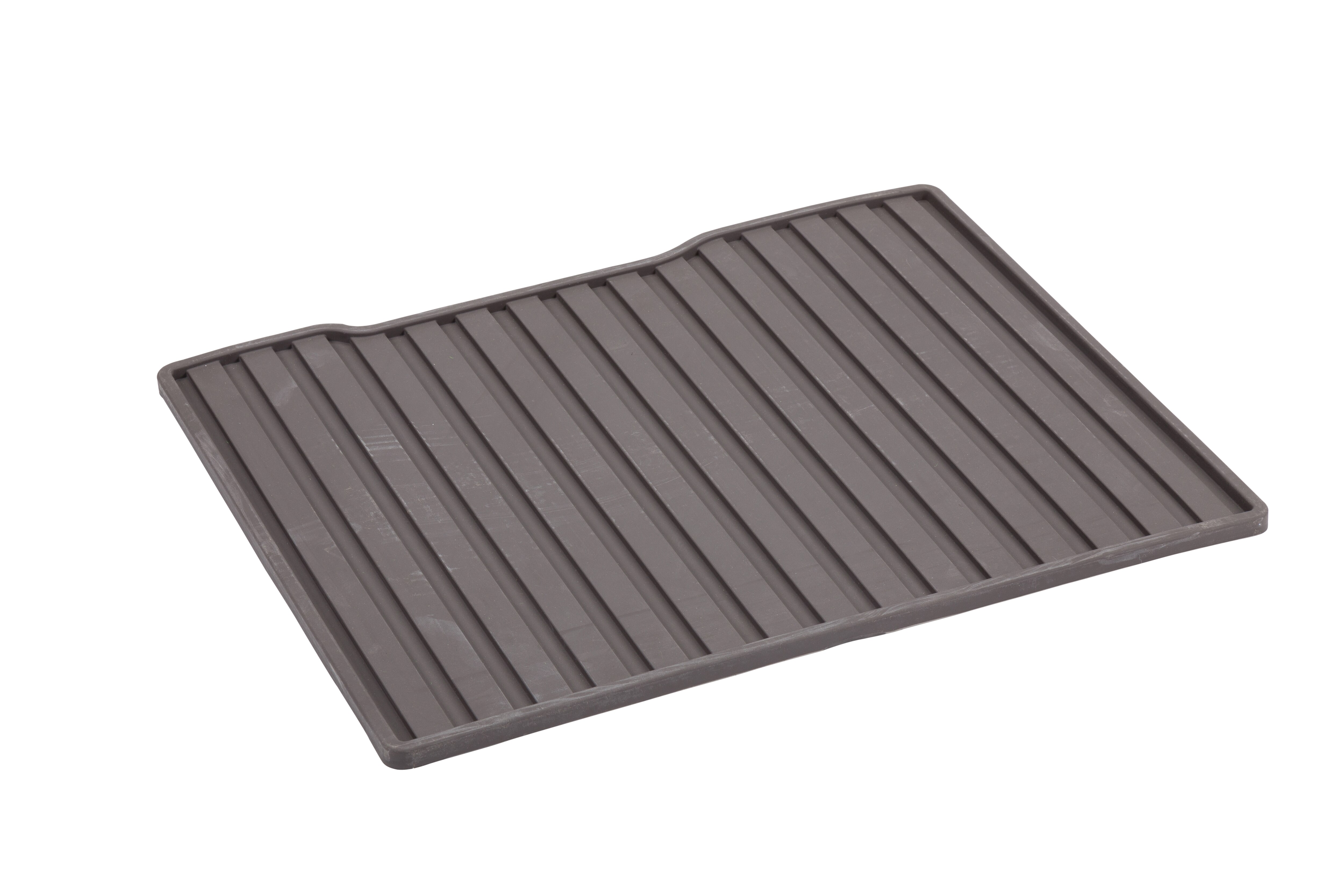 Second-Row Pass-Through All-Weather Floor Mat in Cocoa for Models Second-Row Pass-Through All-Weather Floor Mat in Cocoa for Models