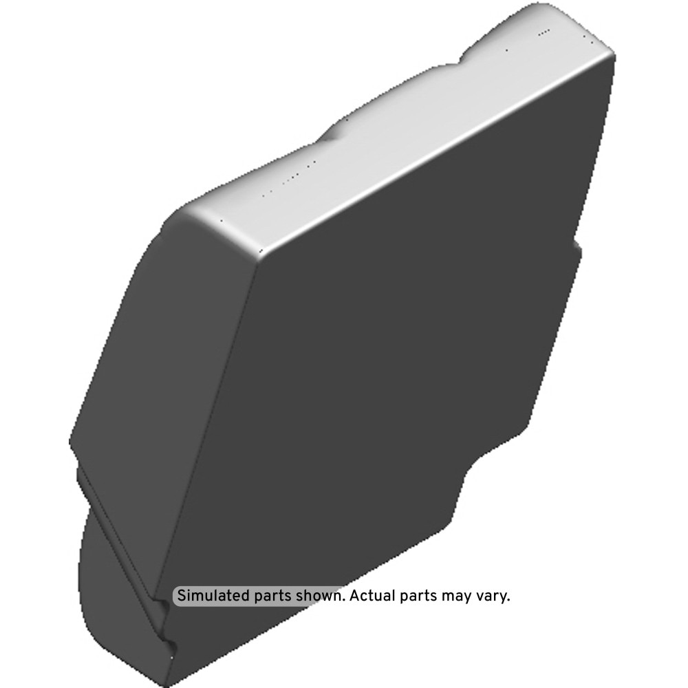 GM Genuine Parts Light Titanium Rear Passenger Side Seat Back Cushion Cover