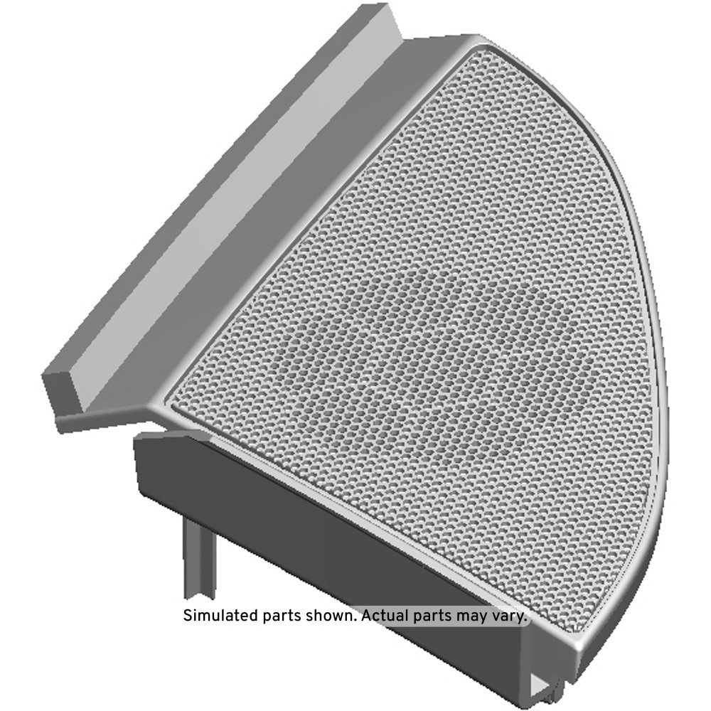 GM Genuine Parts Dark Titanium Front Driver Side Speaker Grille
