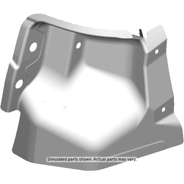 GM Genuine Parts Driver Side Back Body Pillar Lower Outer Panel