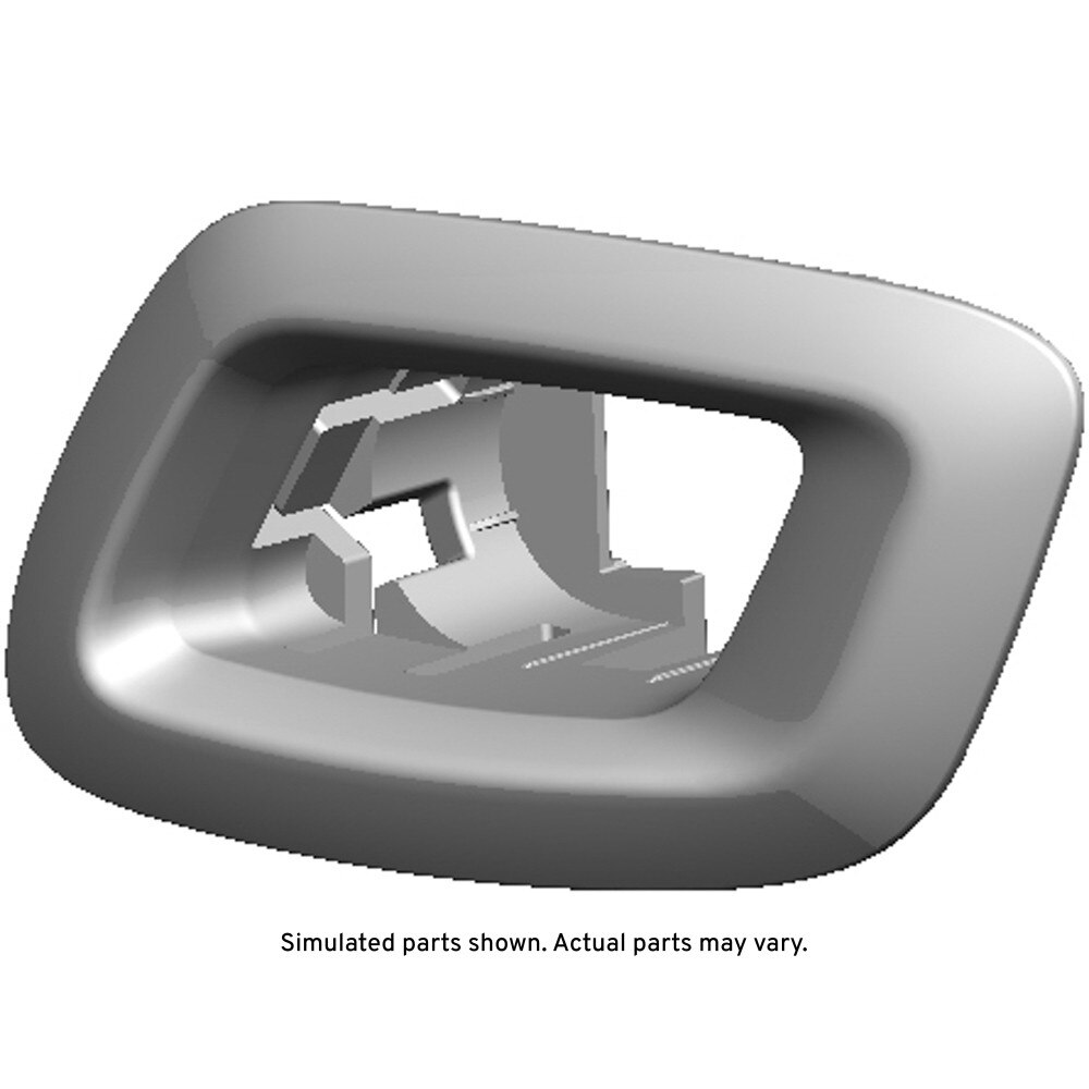 GM Genuine Parts Light Platinum Driver Seat Adjuster Switch Bezel
