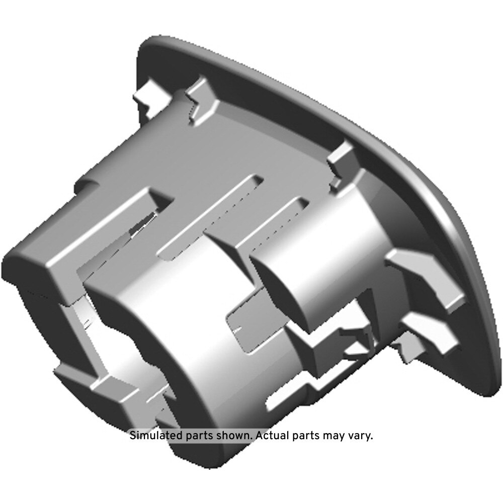 GM Genuine Parts Light Platinum Passenger Seat Adjuster Switch Bezel