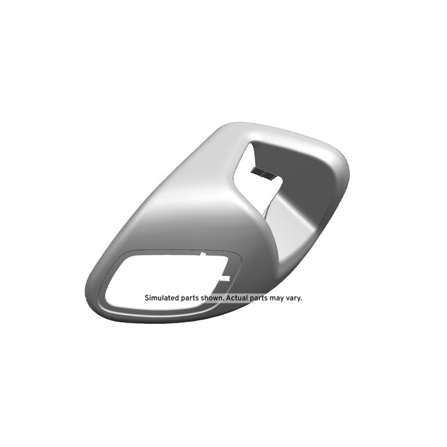 GM Genuine Parts Platinum Driver Seat Back Latch Release Handle Bezel