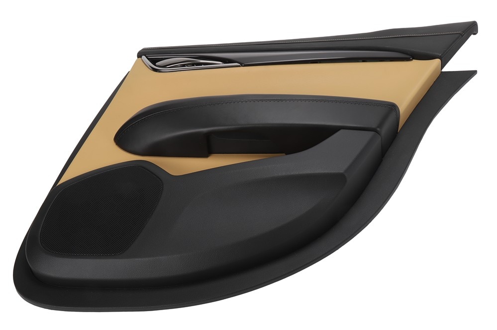 GM Genuine Parts Caramel Tan Rear Passenger Side Door Trim