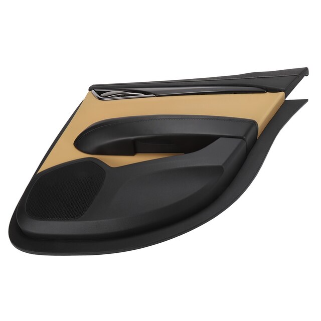 GM Genuine Parts Caramel Tan Rear Passenger Side Door Trim