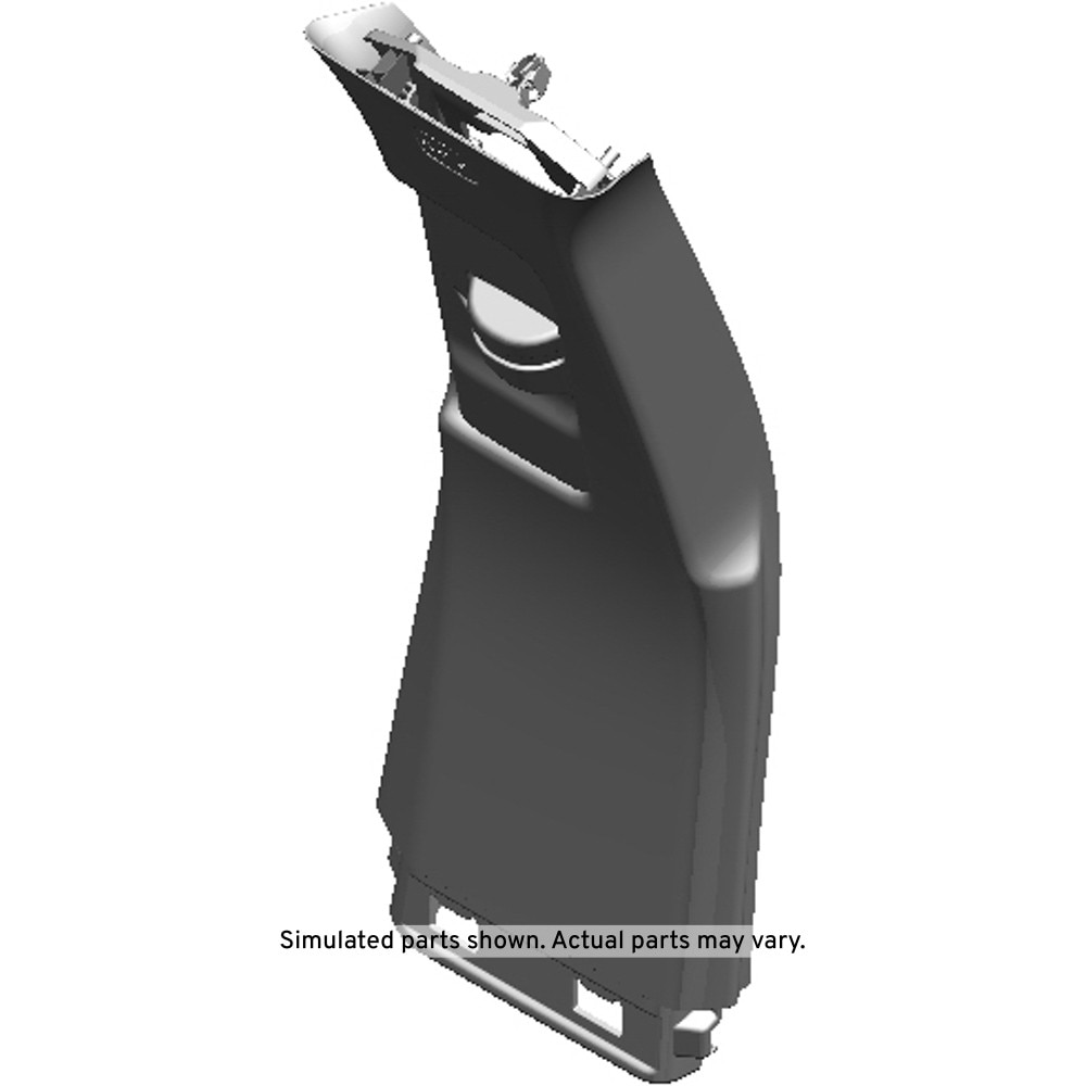 GM Genuine Parts Brownstone Passenger Side Center Pillar Upper Trim Panel