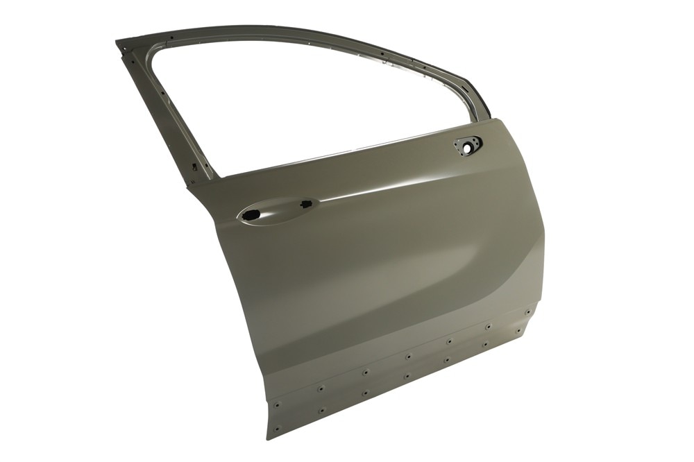 GM Genuine Parts Passenger Side Front Door with Reinforcements, Deadener, Stiffeners, Plates, Frame, and Bar