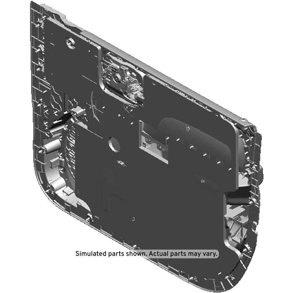GM Genuine Parts Jet Black Front Driver Side Door Trim