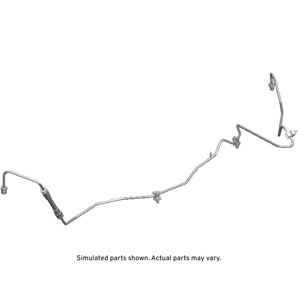 GM Genuine Parts Front Passenger Side Brake Line