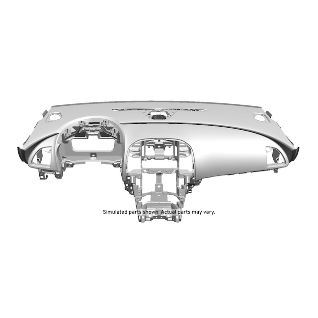 GM Genuine Parts Jet Black Instrument Panel