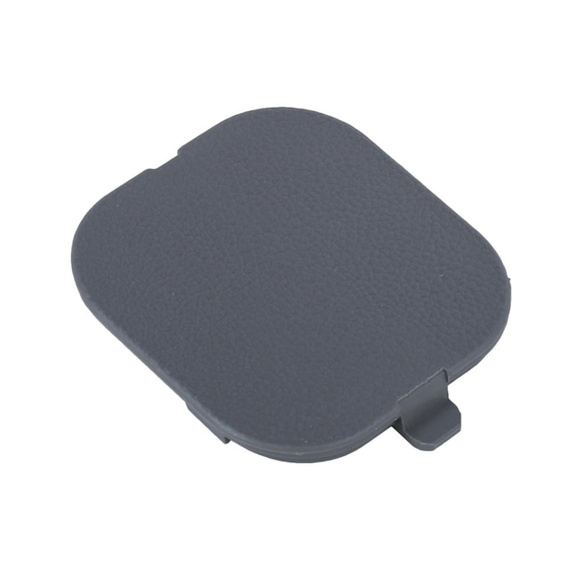 GM Genuine Parts Dark Ash Gray Front Center Seat Armrest Hinge Finish Cover