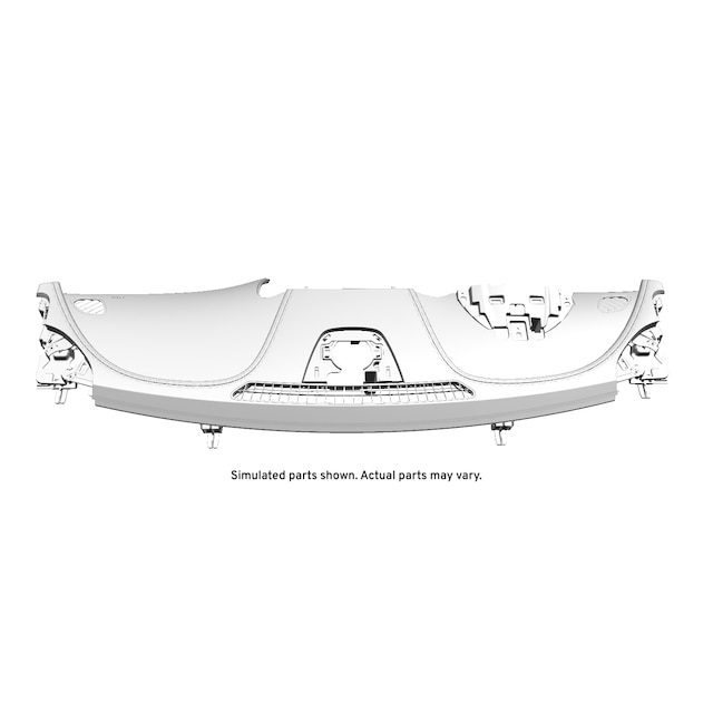 GM Genuine Parts Dark Titanium Instrument Panel