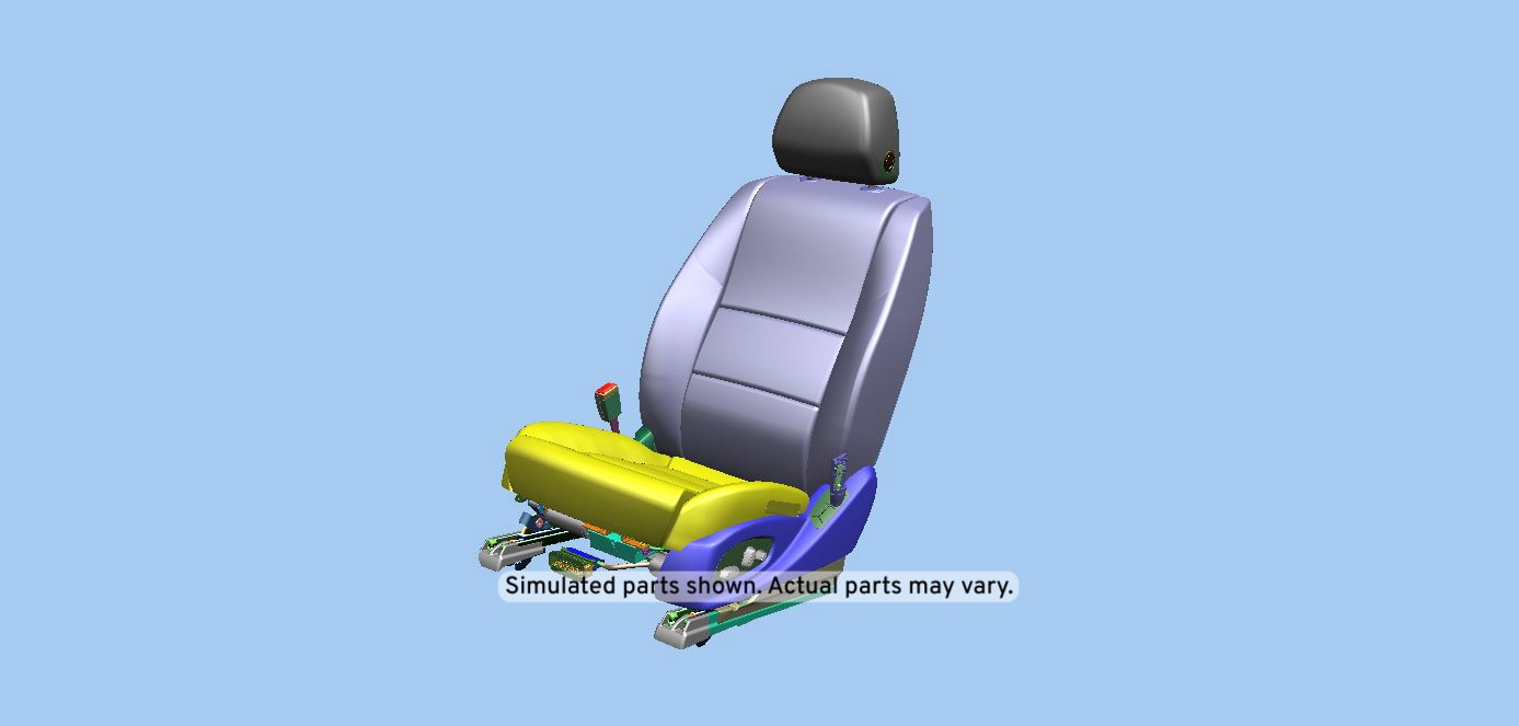 GM Genuine Parts Mojave Driver Seat