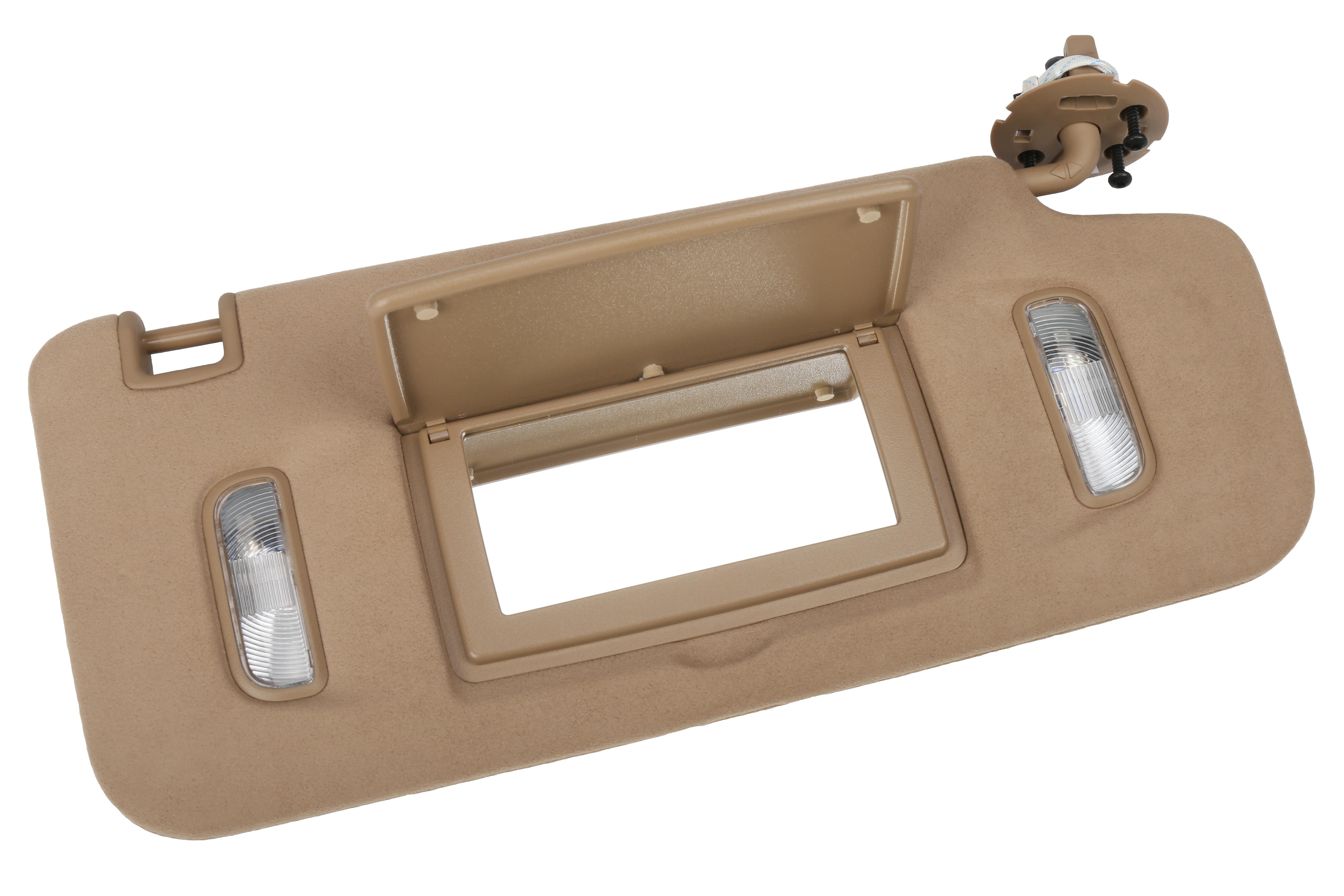 GM Genuine Parts Maple Sugar Passenger Side Sun Visor