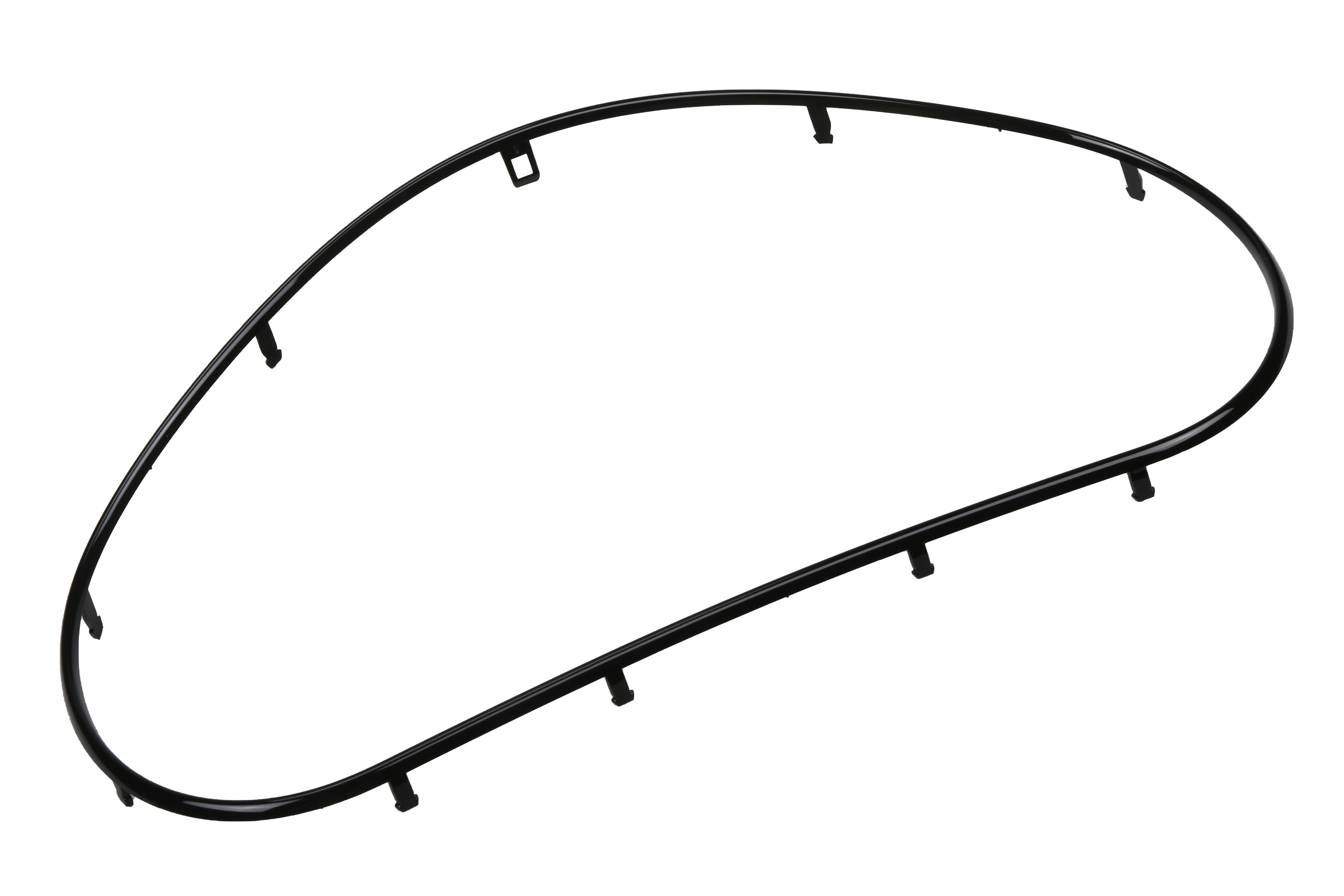 GM Genuine Parts Piano Black Instrument Panel Cluster Trim Plate Applique