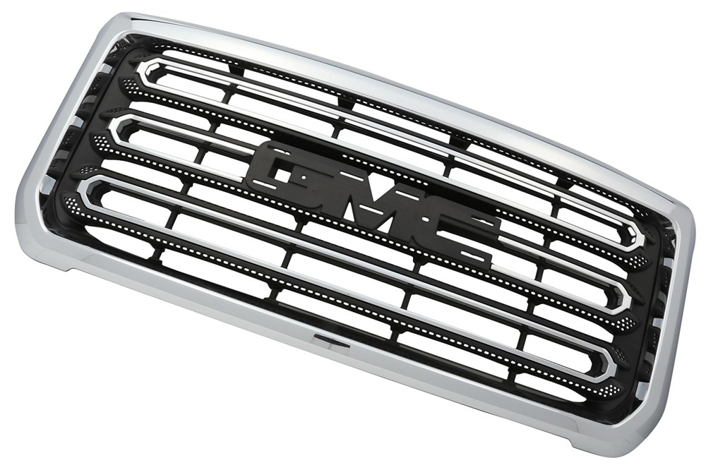 GM Genuine Parts Chrome Front Grille with Bezel, Clips, Nuts, and Bolts