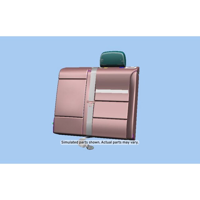 GM Genuine Parts Dark Titanium Rear Driver Side Seat Back Cushion Assembly