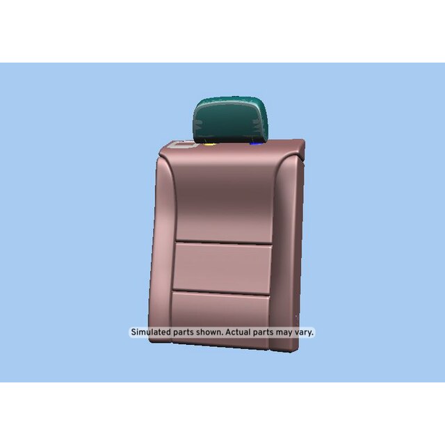 GM Genuine Parts Dark Titanium Rear Passenger Side Seat Back Cushion