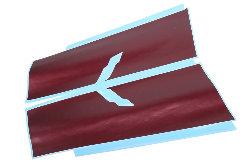 GM Genuine Parts Crystal Claret Tintcoat Front Bumper Fascia Upper Decal