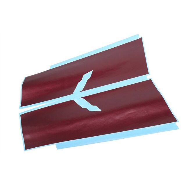 GM Genuine Parts Crystal Claret Tintcoat Front Bumper Fascia Upper Decal