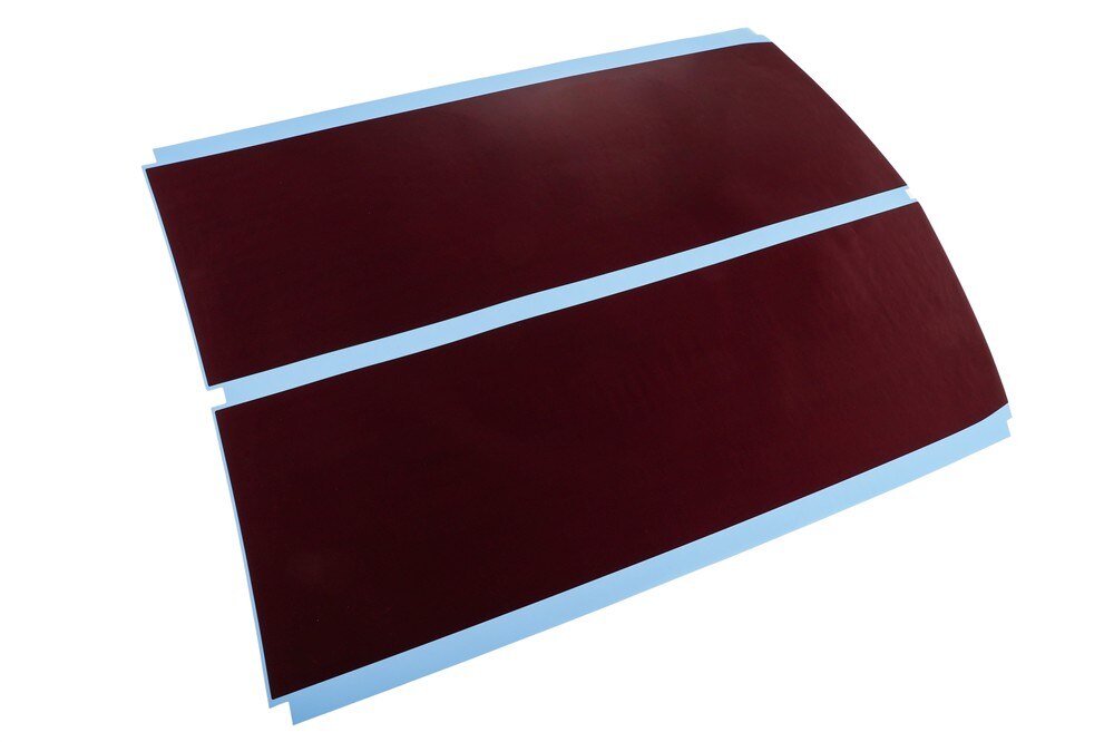 GM Genuine Parts Crystal Claret Tintcoat Hood Upper Decal