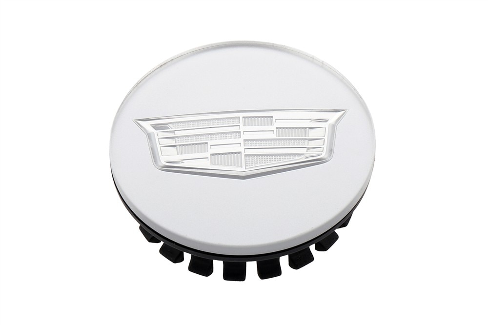 GM Genuine Parts Wheel Cap in Silver with Crest and Wreath Logo