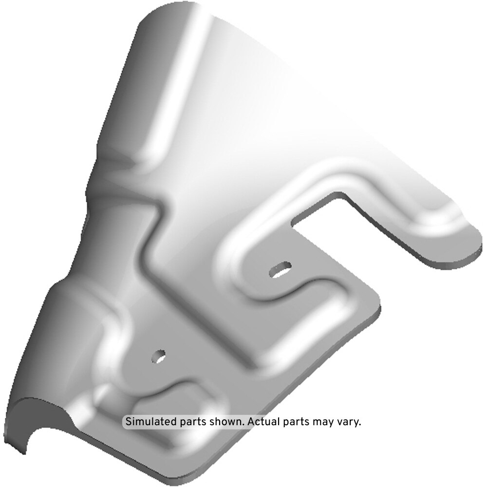 GM Genuine Parts Passenger Side Rear Wheelhouse Inner Panel Sound Barrier
