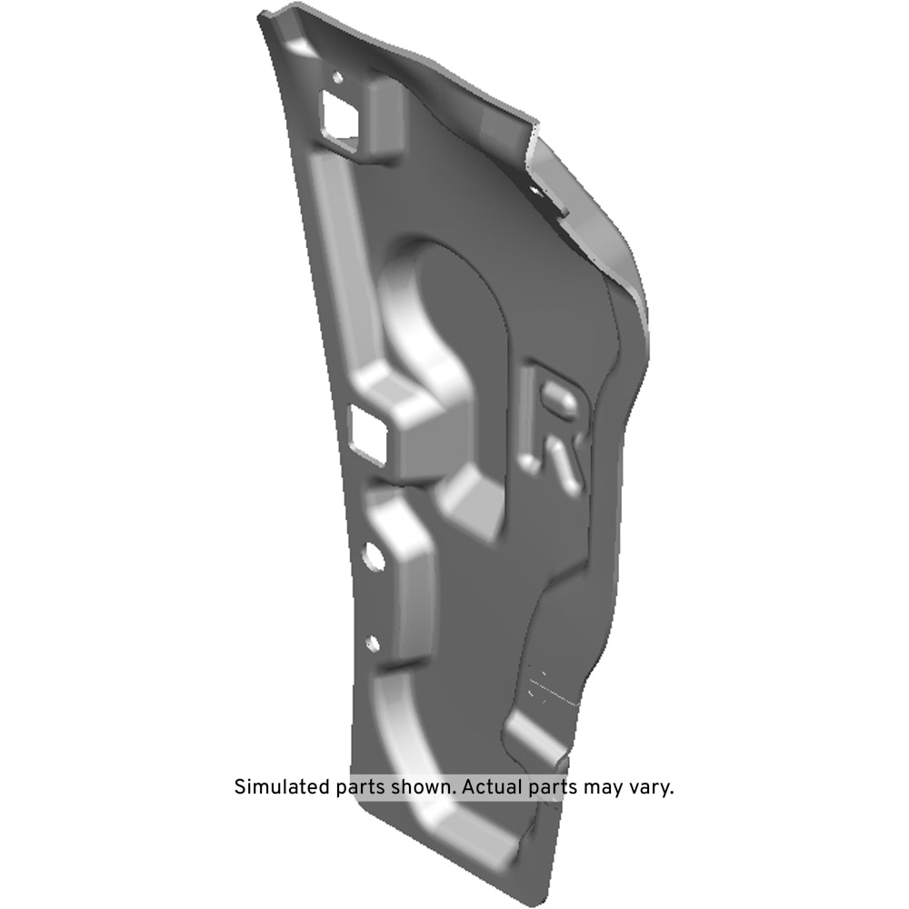 GM Genuine Parts Passenger Side Quarter Panel Sound Barrier