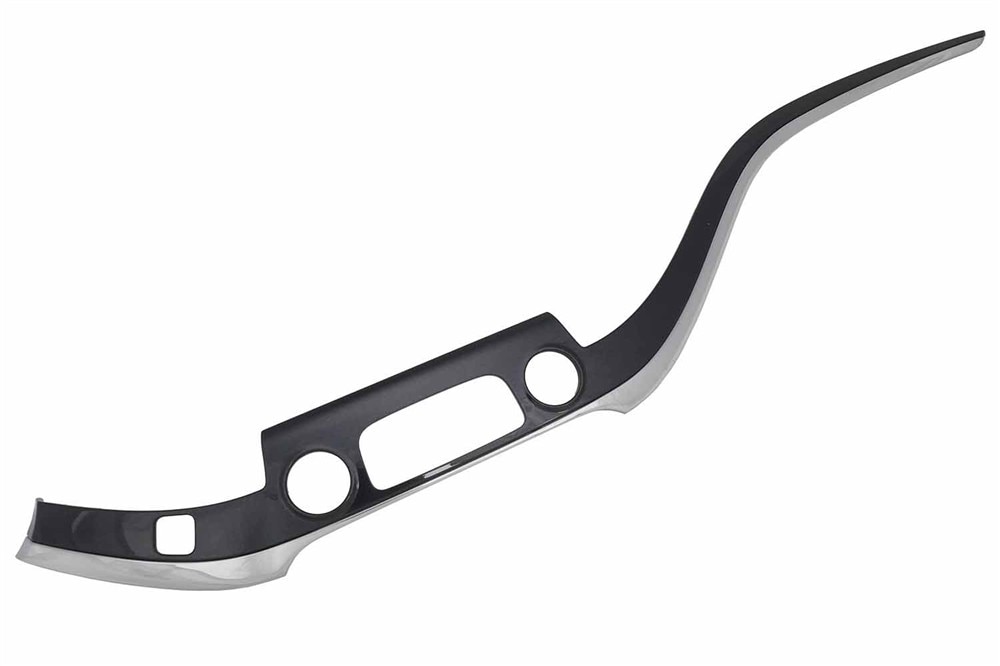 GM Genuine Parts Bright Chrome Film Passenger Side Instrument Panel Lower Trim Plate Applique
