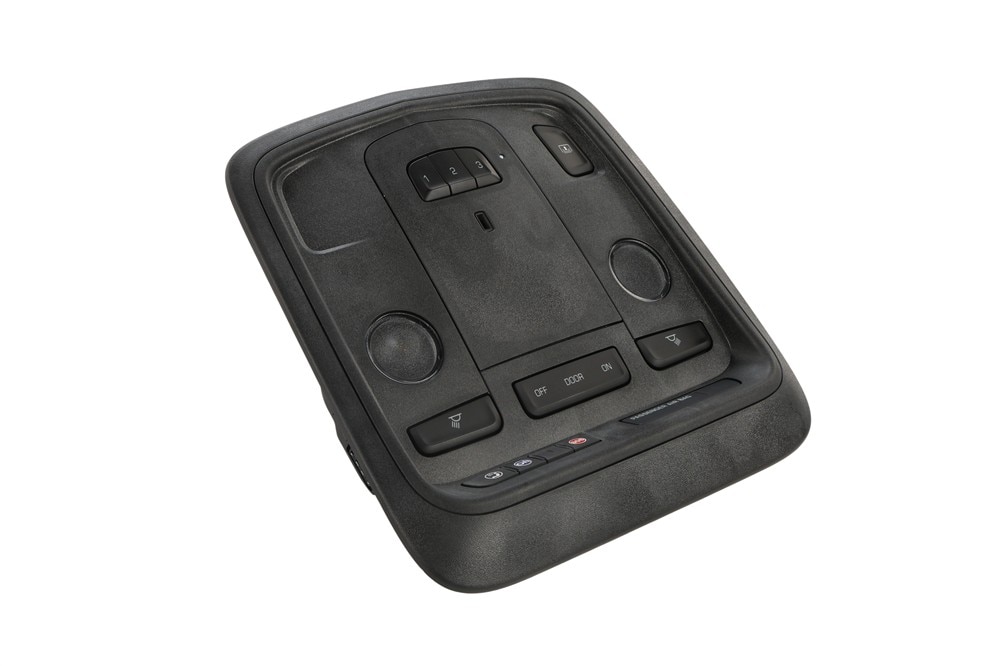 GM Genuine Parts Jet Black Roof Console